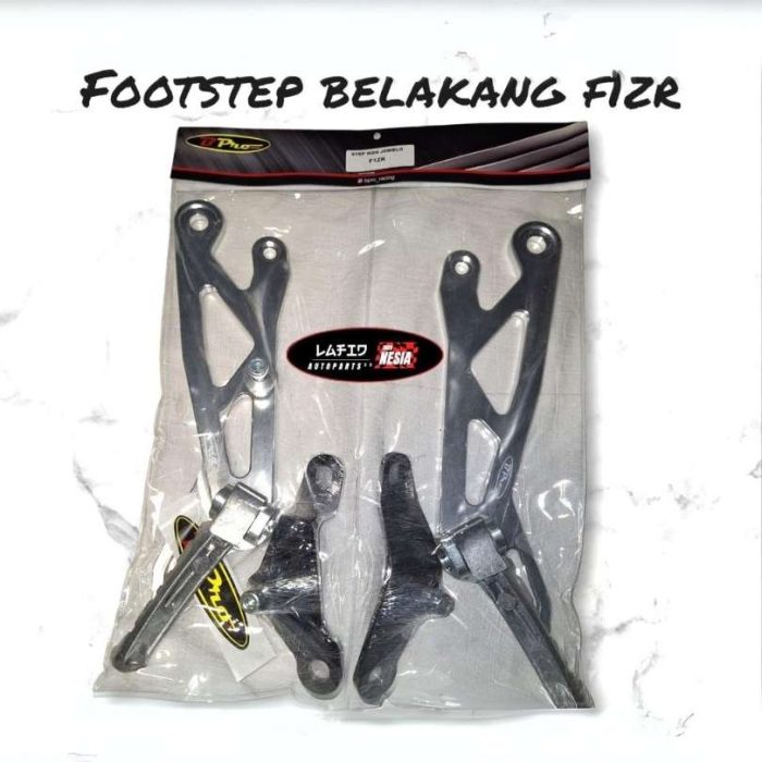 Footstep Underbone Belakang F1ZR (Silver )