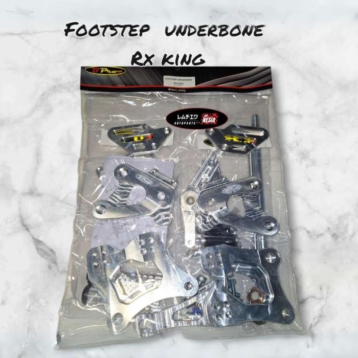 Footstep Underbone Rx king (Silver)